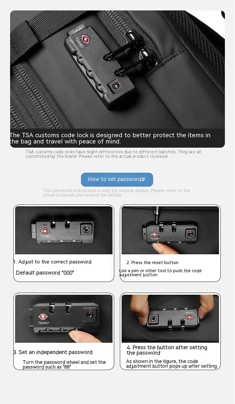 AERVA - Vacuum Compression Backpack